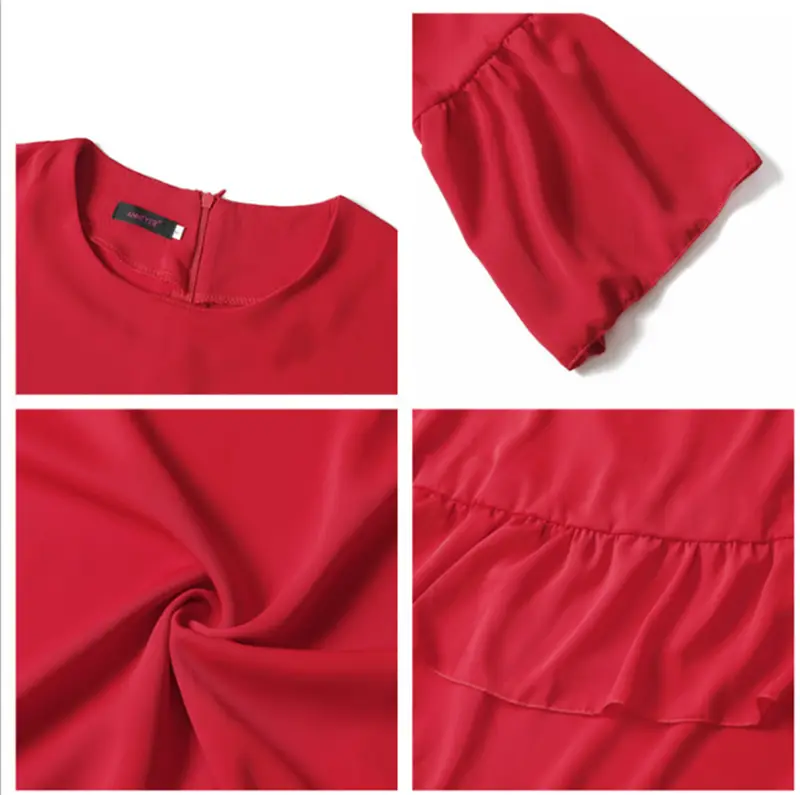 Classic Layered Ruffled Dress_4