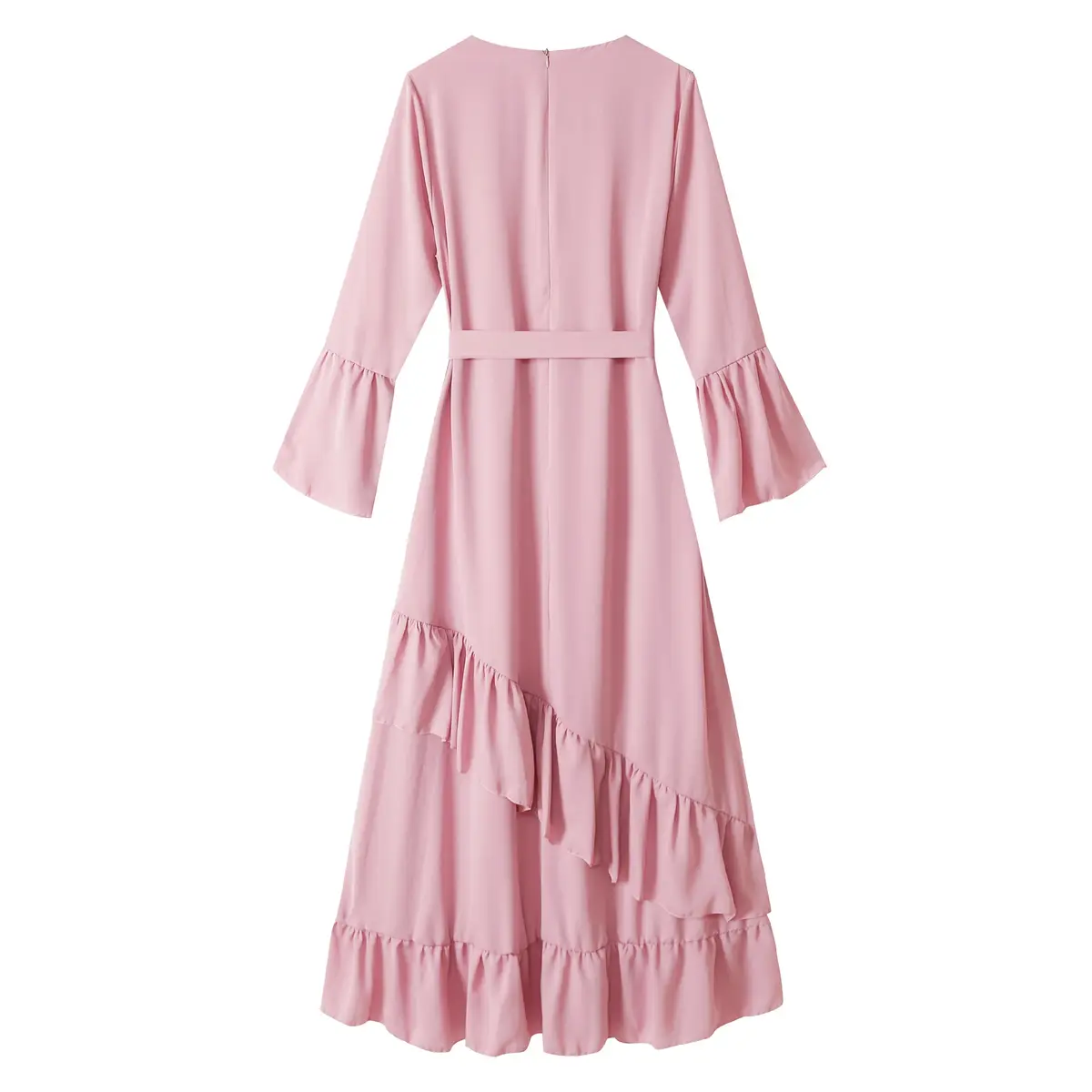 Classic Layered Ruffled Dress_1