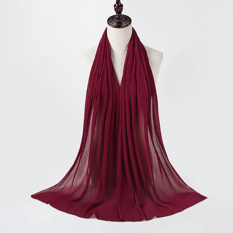 Pleated It Girl Hijab_2_Maroon_Style1