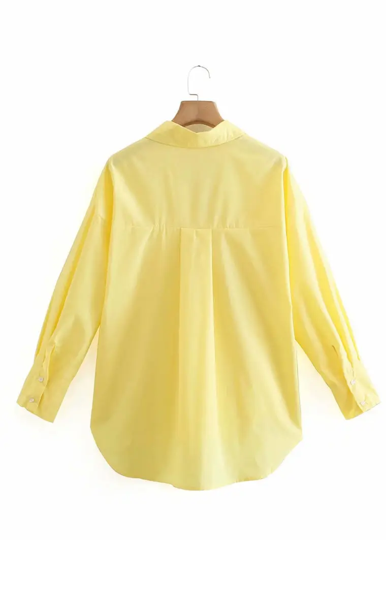 Cotton Candy Long Sleeve Button Down Blouse_4