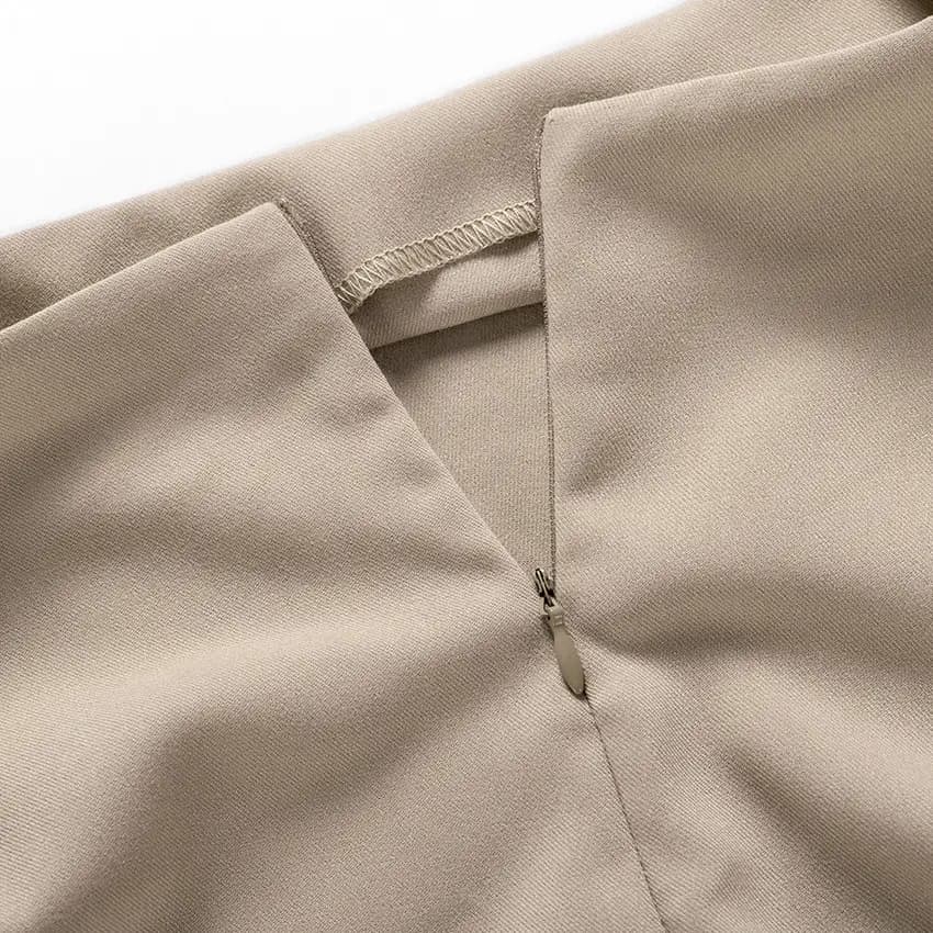 Women’s Draped Collar Elegant Long Sleeve Blouse_4