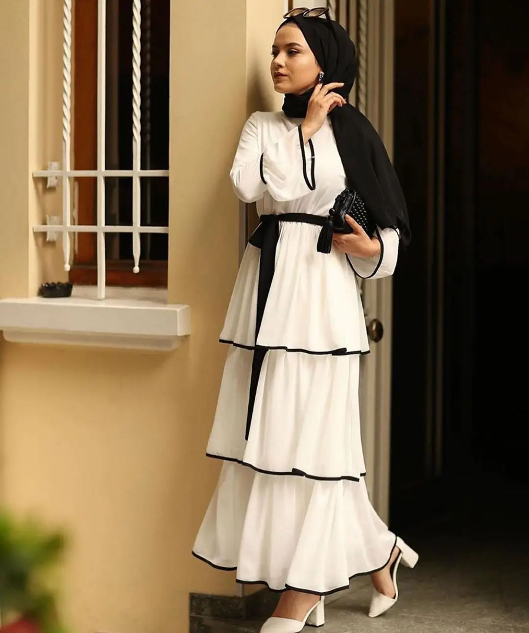 Layered Ruffle Summer Dress_7