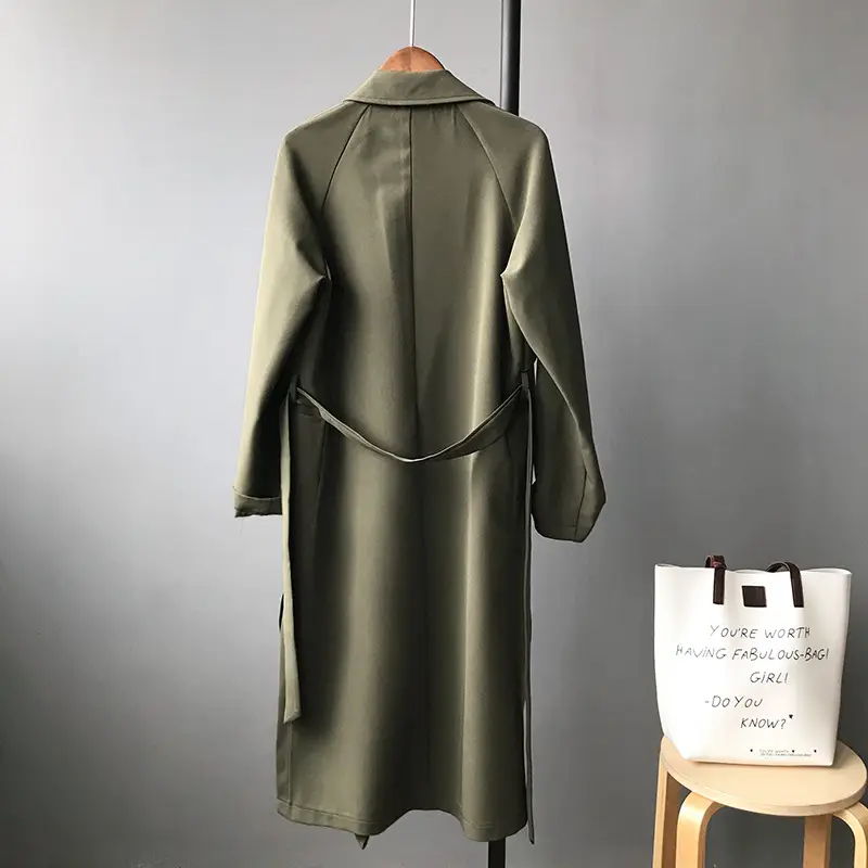 Open Front Belted Coat_6