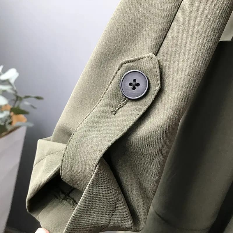 Open Front Belted Coat_9