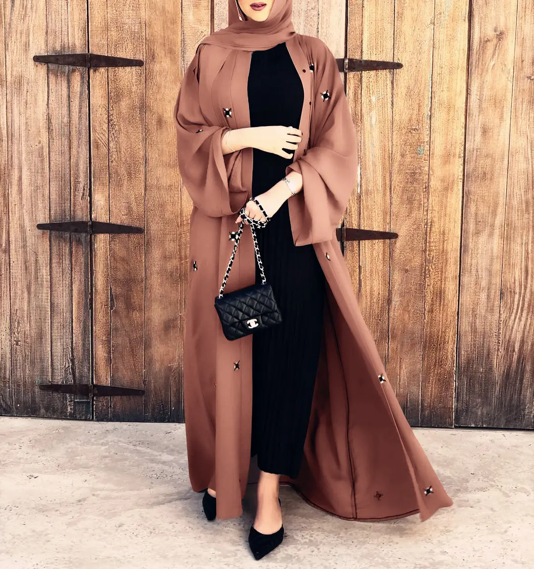 Modest Open-Front Abaya_5