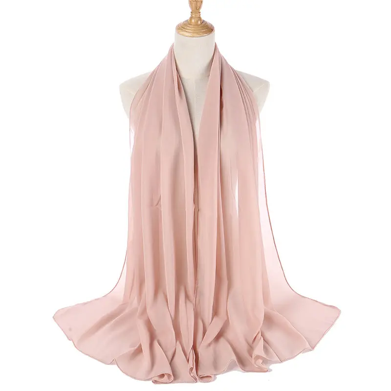 Smooth Chiffon Hijab_3_Light Pink
