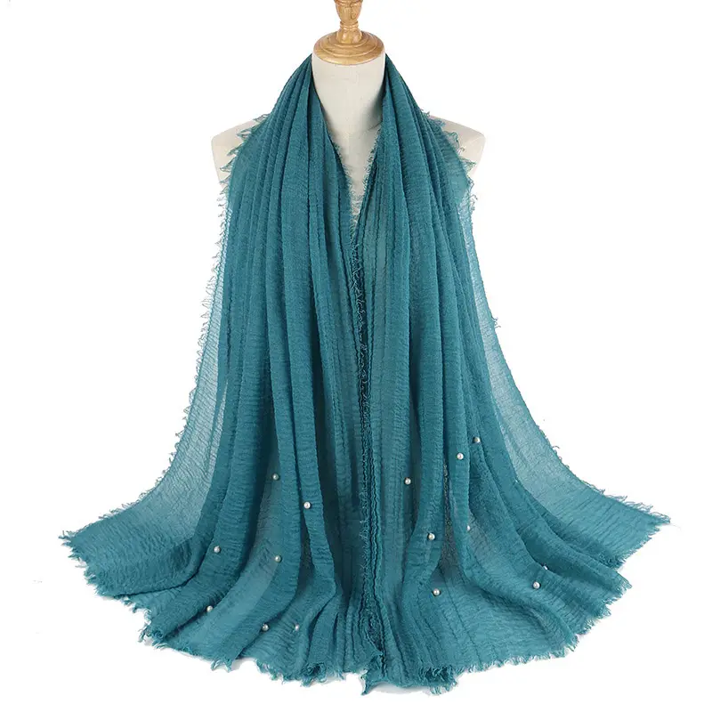 Lush Wrinkle Hijab_25_Teal