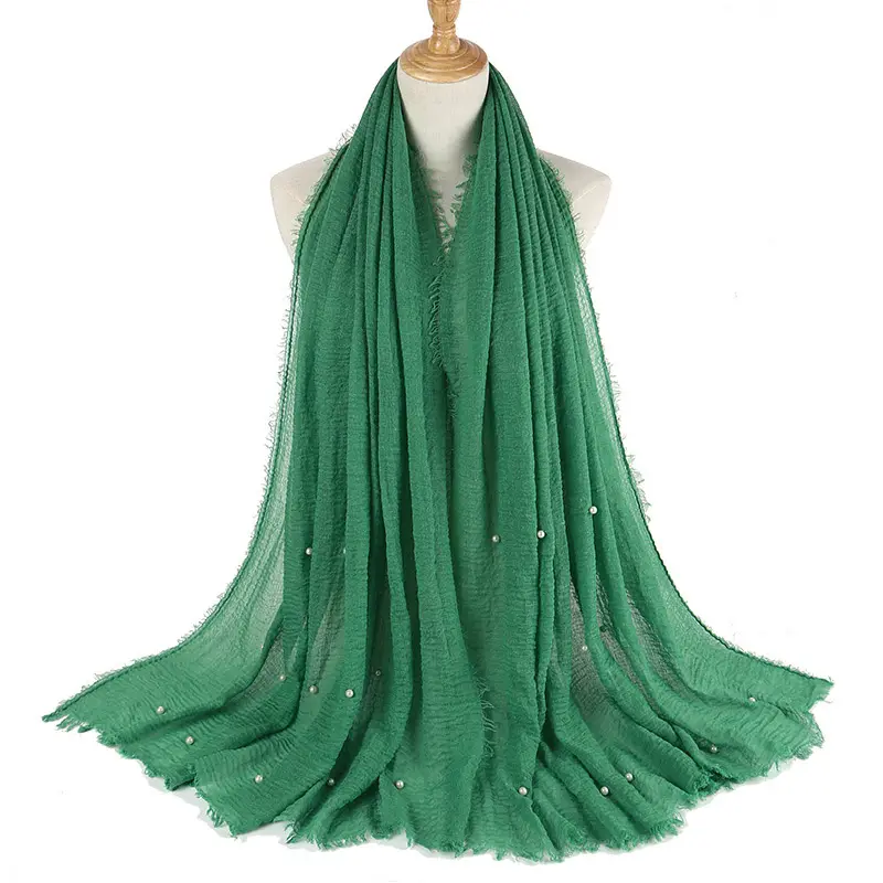 Lush Wrinkle Hijab_7_Green