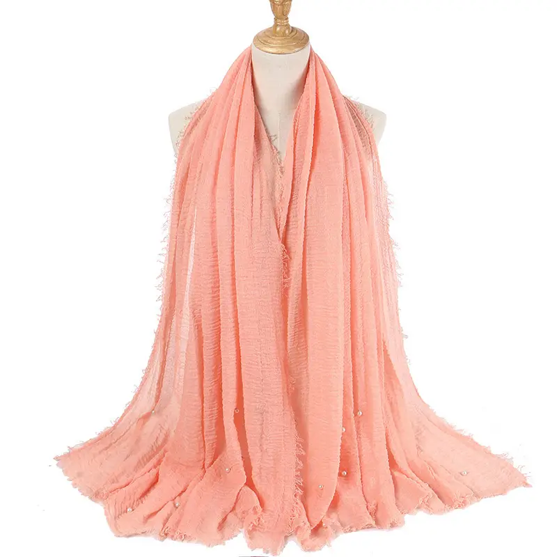Lush Wrinkle Hijab_3_Apricot