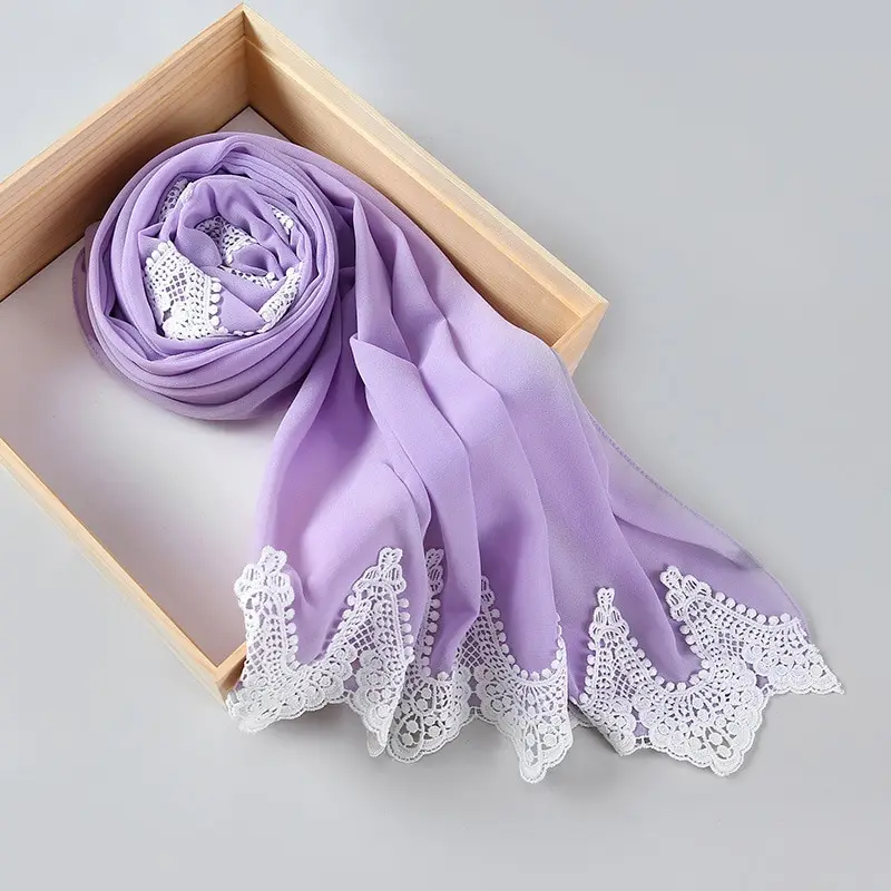 Dolce Vita Lace Chiffon Hijab_31