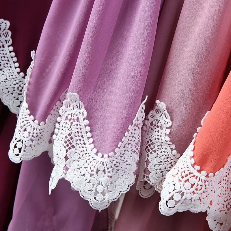 Dolce Vita Lace Chiffon Hijab_30