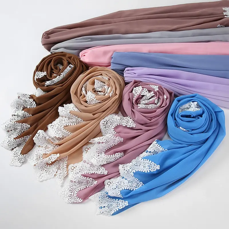 Dolce Vita Lace Chiffon Hijab_40