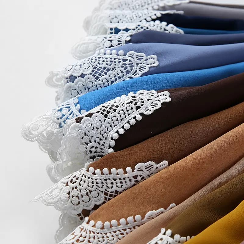 Dolce Vita Lace Chiffon Hijab_36