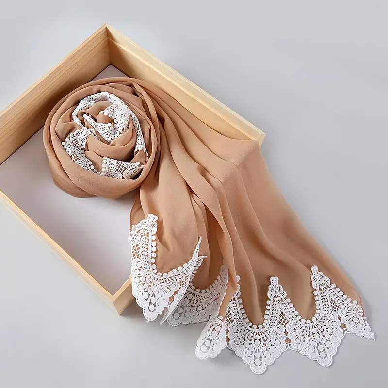 Dolce Vita Lace Chiffon Hijab_25