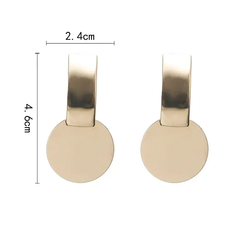 Geometric Drop-down Earrings_1