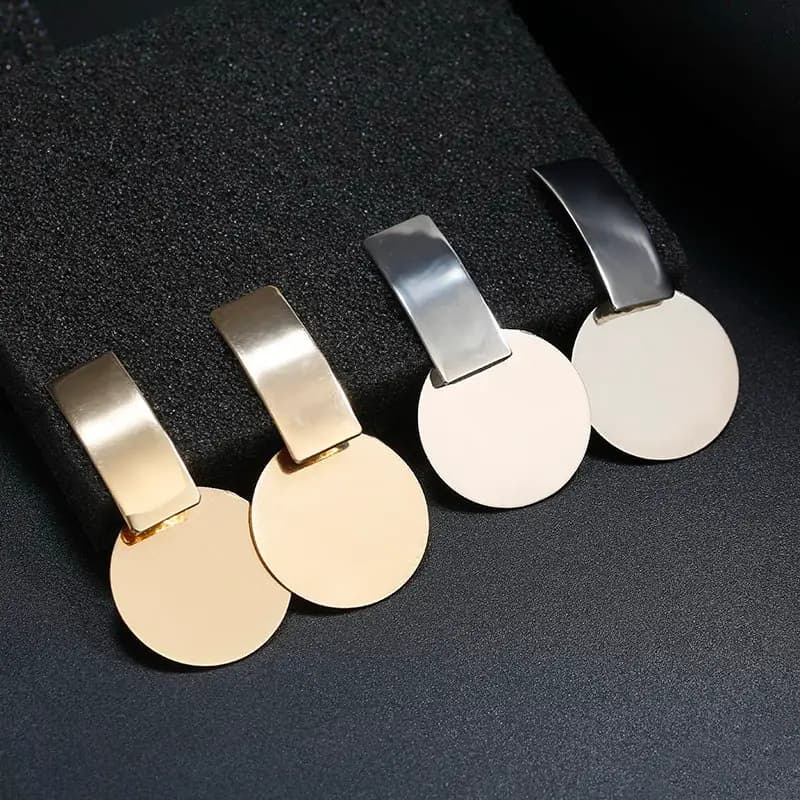 Geometric Drop-down Earrings_7