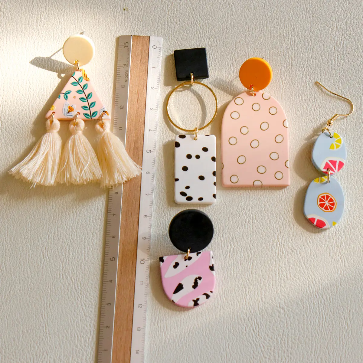 Printed Abstract Drop Earrings_2