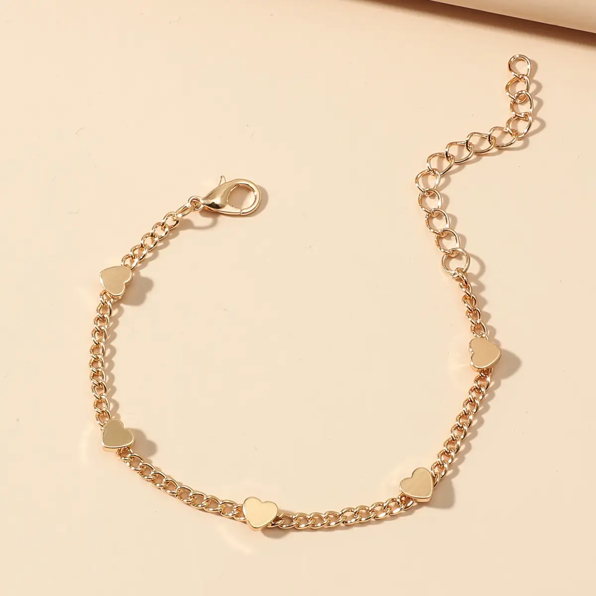 Multiple Hearts Charm Bracelet_4