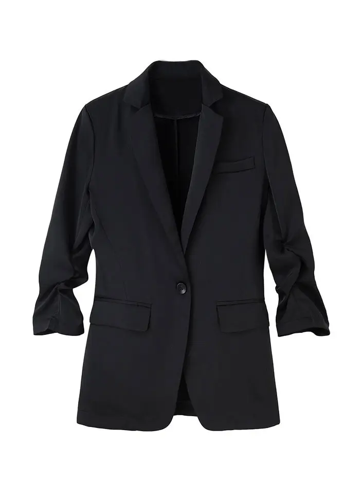 Silky Classic-Fit Blazer Jacket_3