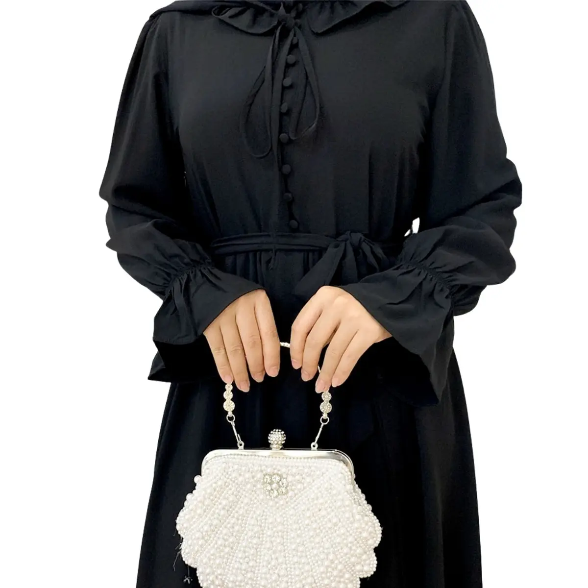 Ruffle Slip-On Smock Dress_4