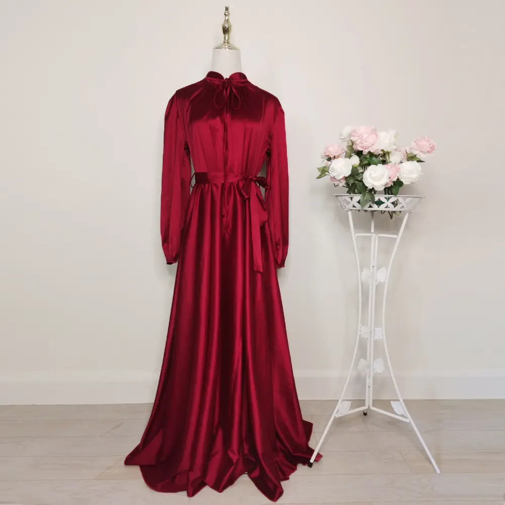 Silky Belted Maxi Dress_2