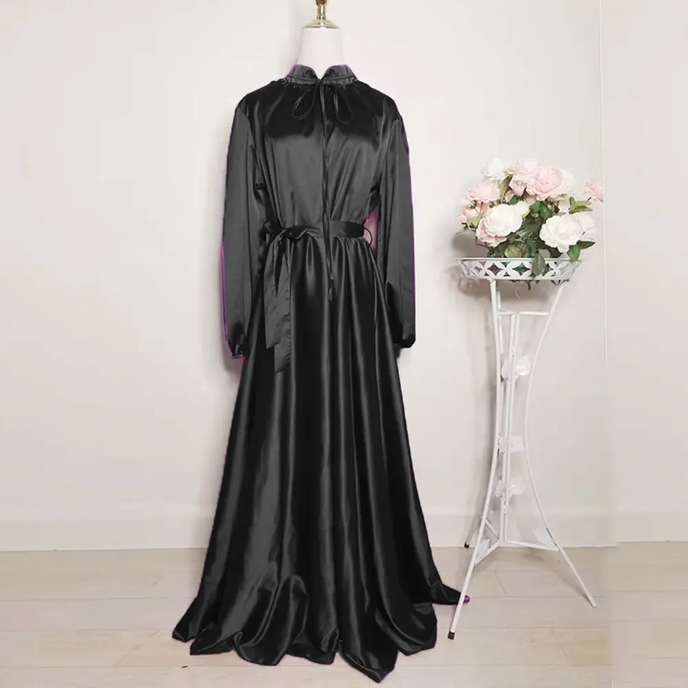 Silky Belted Maxi Dress_3