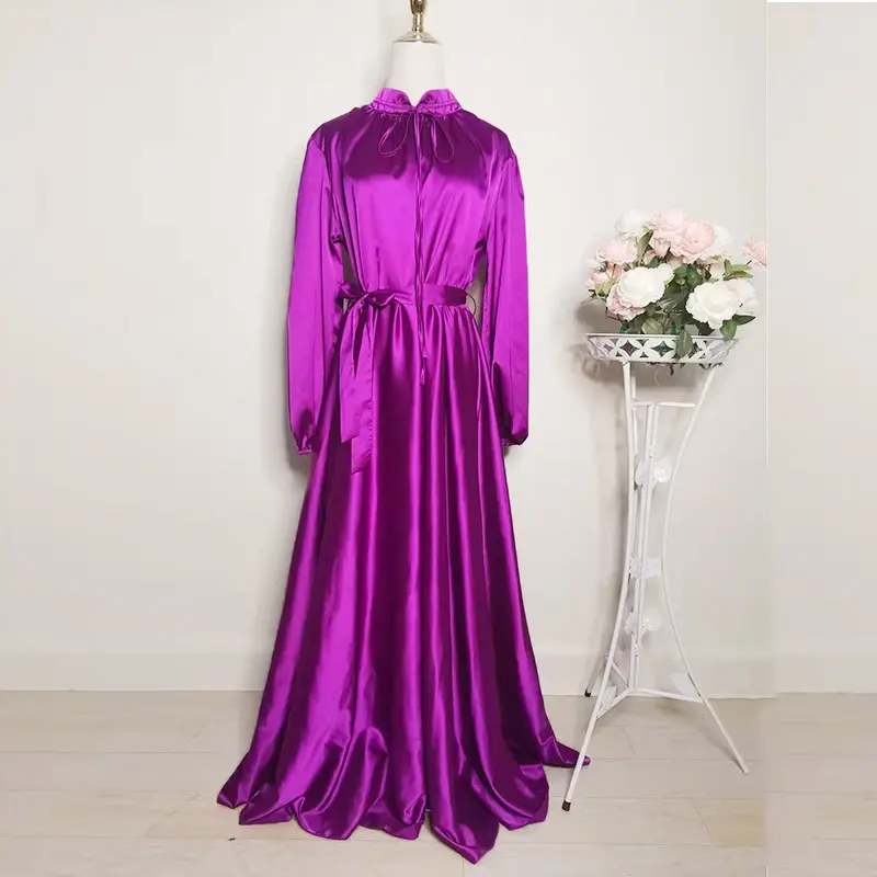 Silky Belted Maxi Dress_5