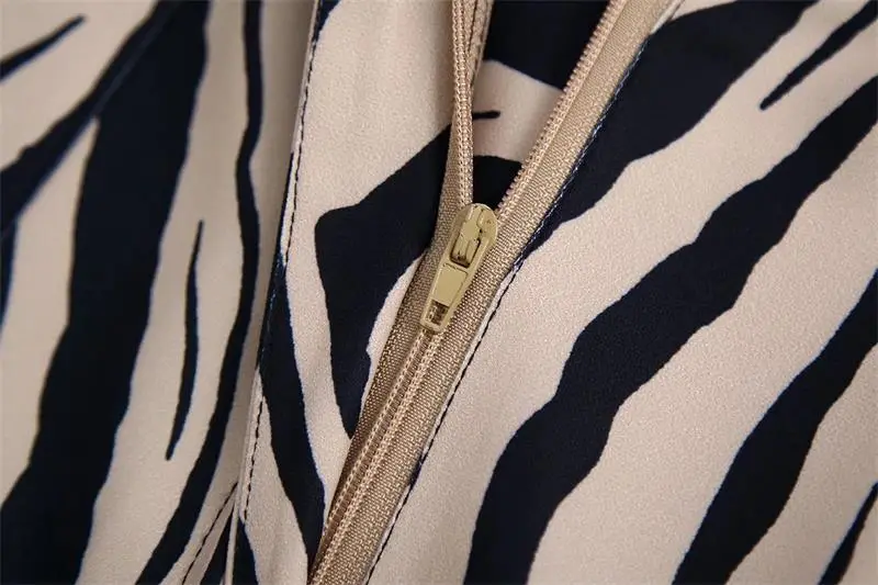 Flowy Zebra Print Pants_6
