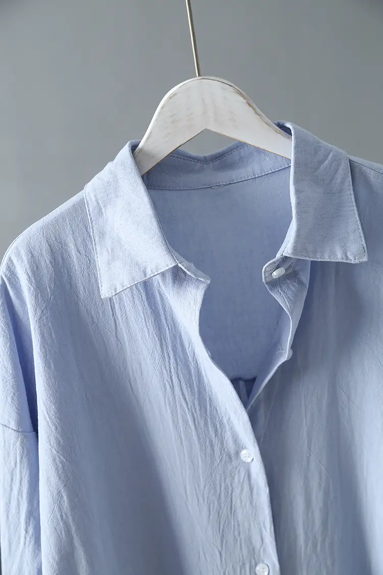 oversized button up maxi shirt dress_5