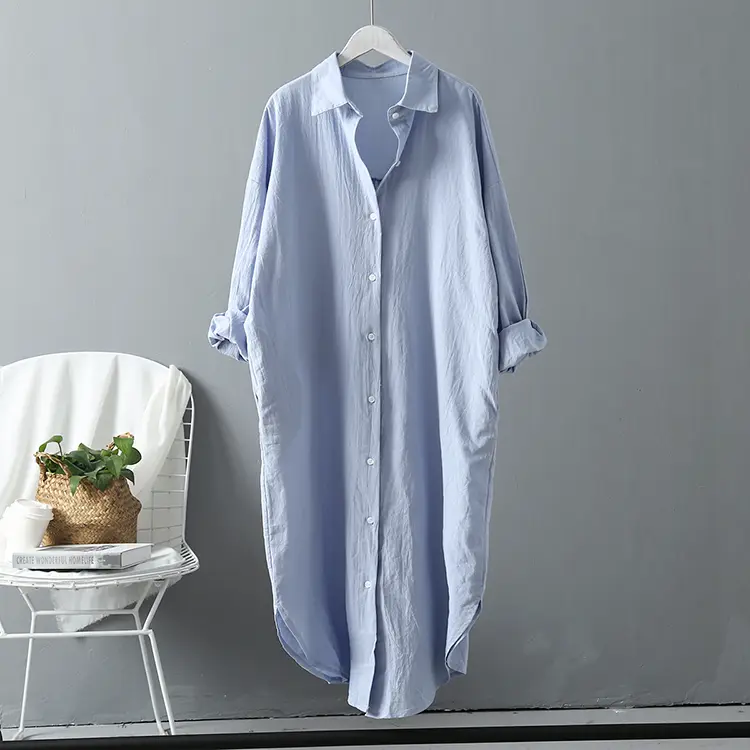 oversized button up maxi shirt dress_11