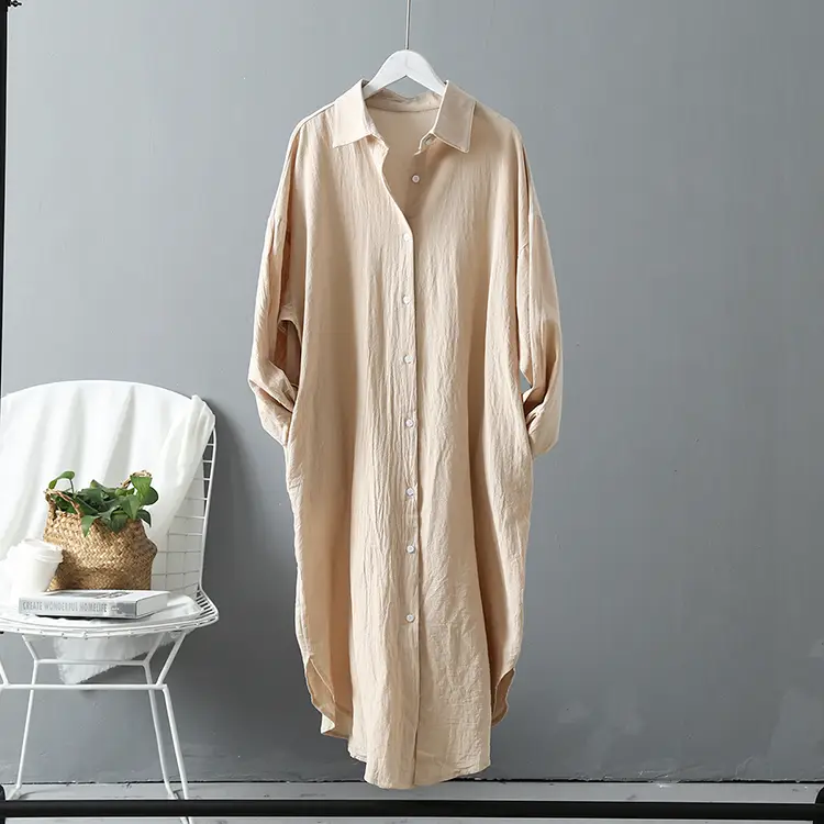 oversized button up maxi shirt dress_13