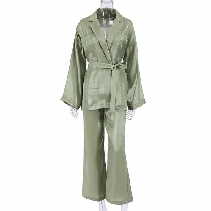 Organza Two-Piece Blazer and Trouser Set_14