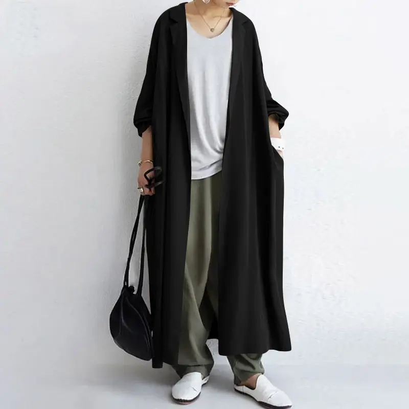 Maxi Open Front Duster Cardigan_6