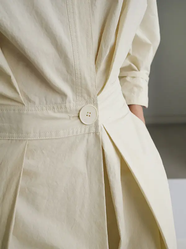 Maxi Pleated Trench Dress_14
