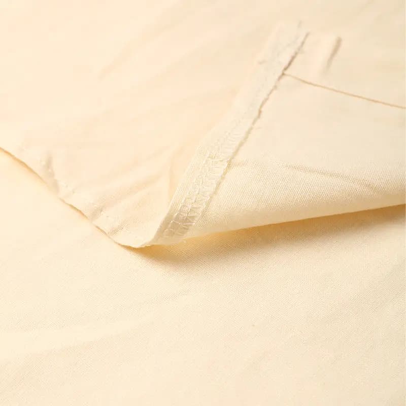 Flowy Button Up Blouse and Pants Set_23