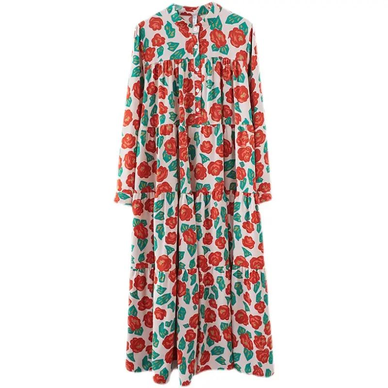 Floral Smock Maxi Dress_7