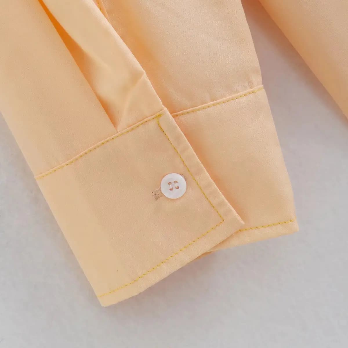 Color Block Button-Up Blouse_12