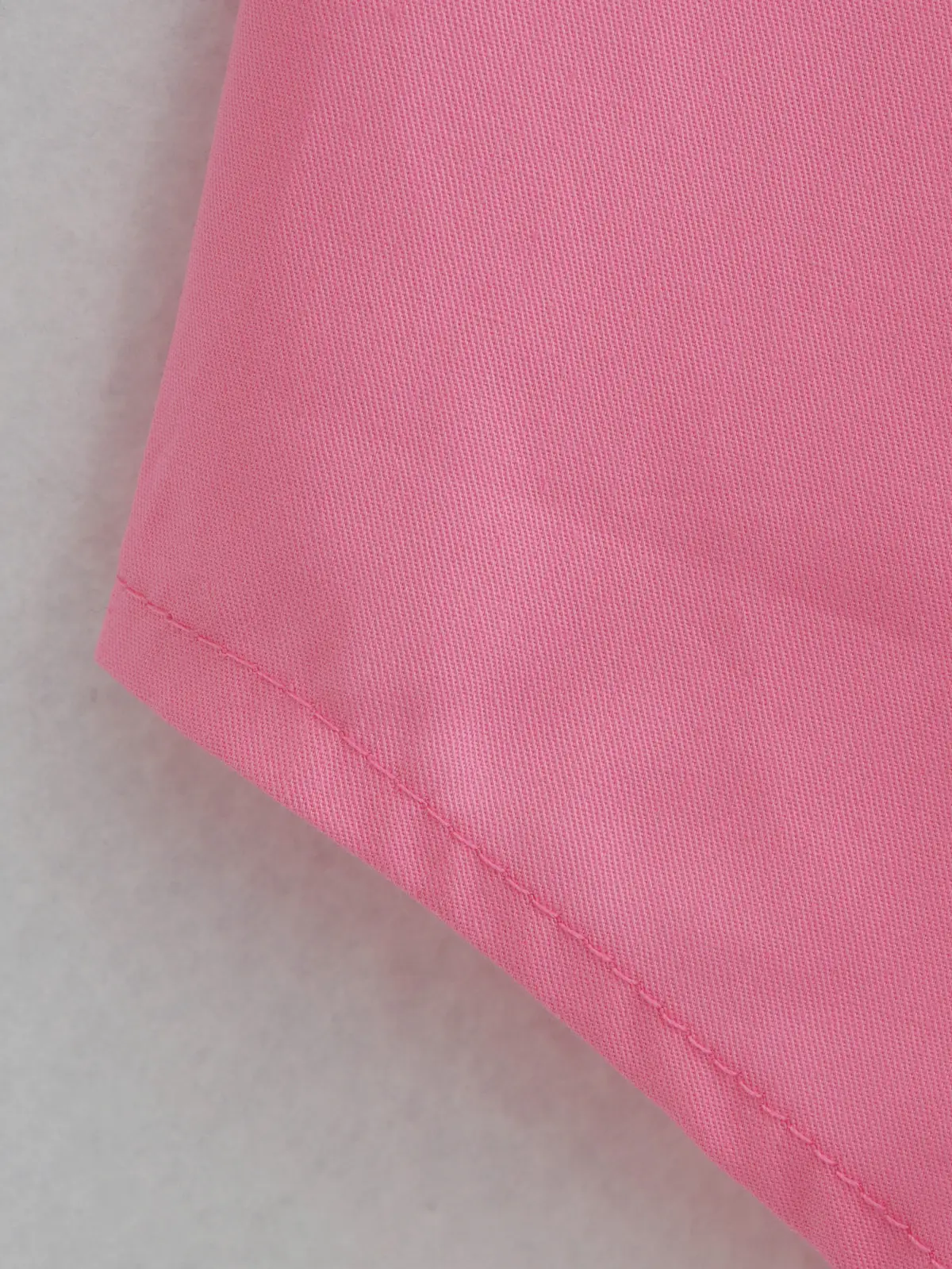 Sorbet Pink Button-Down Blouse_7