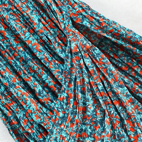 Boho Tiered Skirt with Side Slit_4