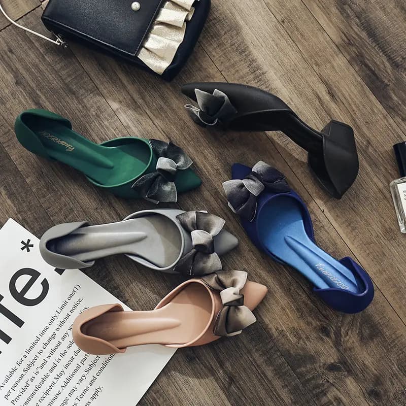 Elegant Frosted Chunky Jelly Heels for Women 9_Featured