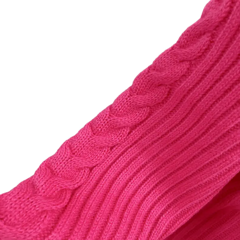 Y2K knitted cardigan with zip collar_13