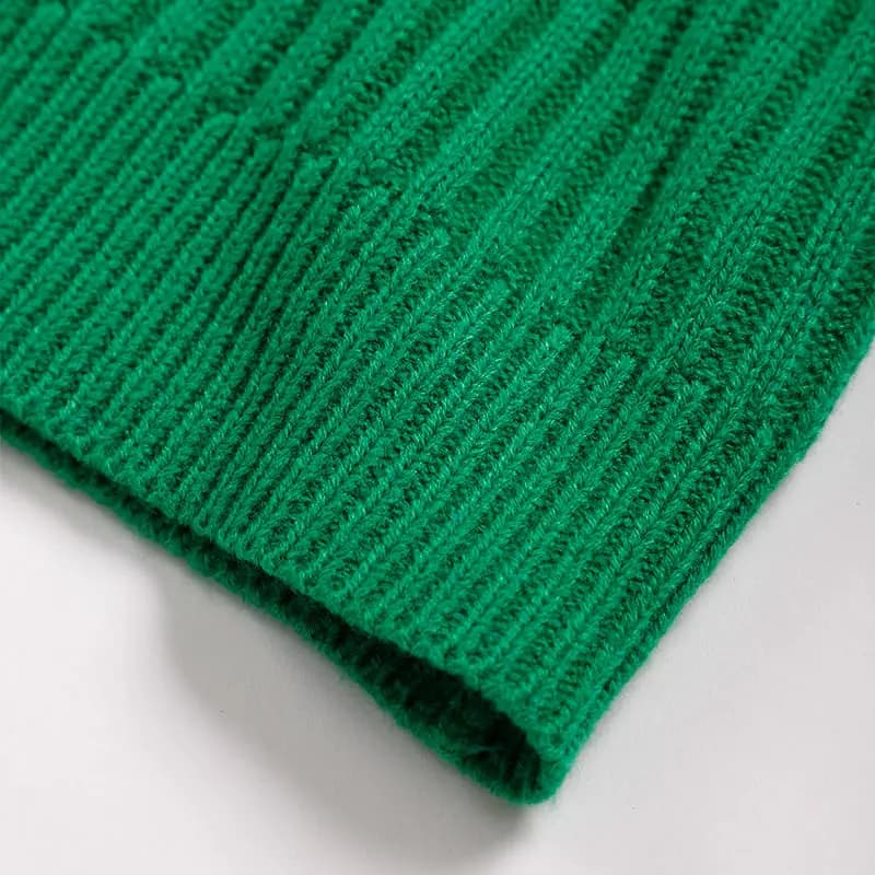 Y2K knitted cardigan with zip collar_6