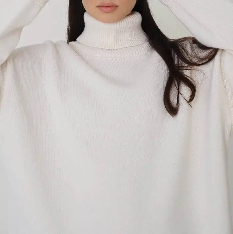 Classic Solid Turtleneck Sweater_12