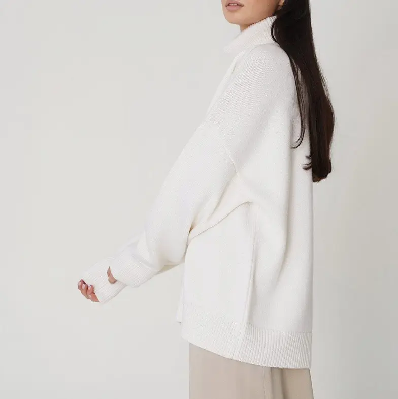 Classic Solid Turtleneck Sweater_20