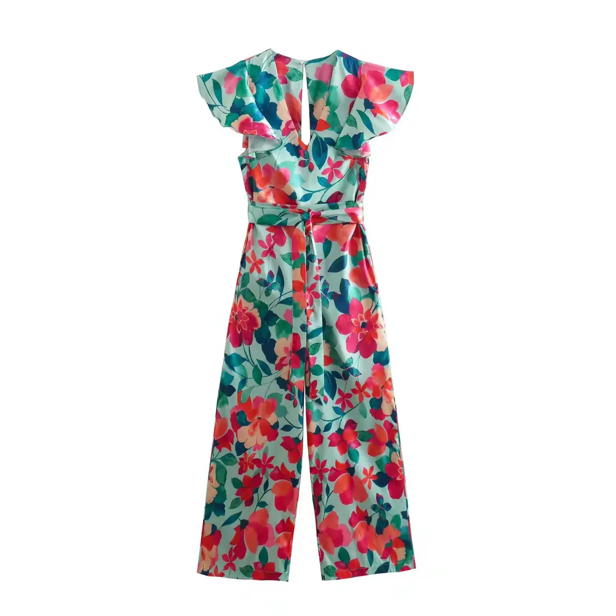 Romantic Floral Short Sleeve Jumper_3