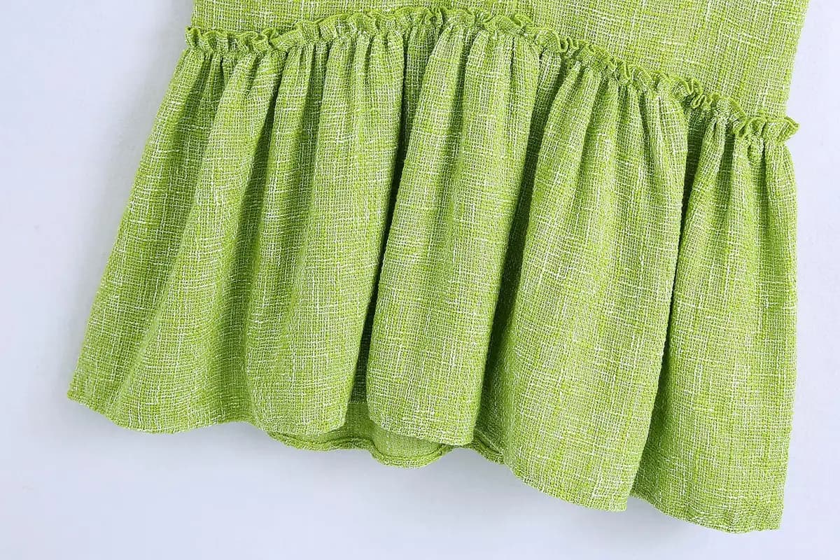 Linen Sleeveless Button-up Top_2