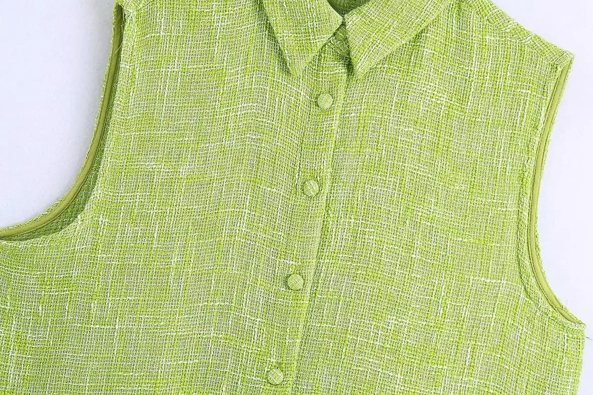 Linen Sleeveless Button-up Top_5