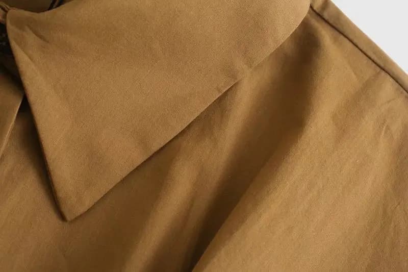 Collared Long Sleeve Cropped Top_4