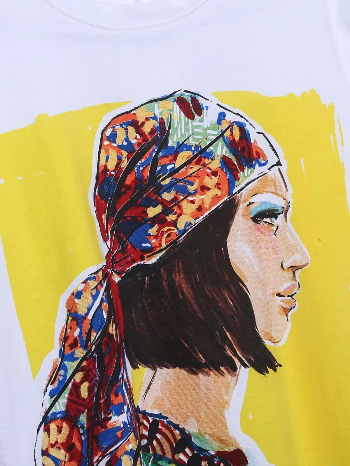 Bandana Woman Printed T-shirt_5