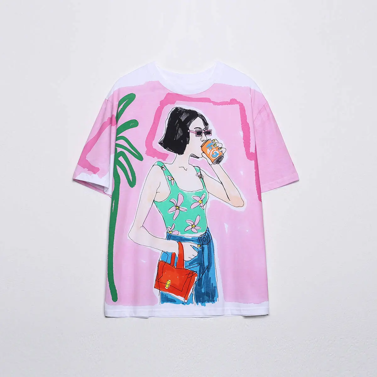 Summer Girl Printed T-shirt_2
